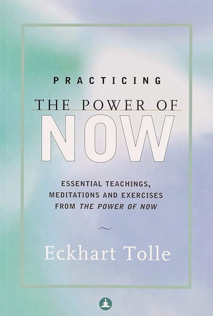 practicing the power of now (used,paper back,good condition)