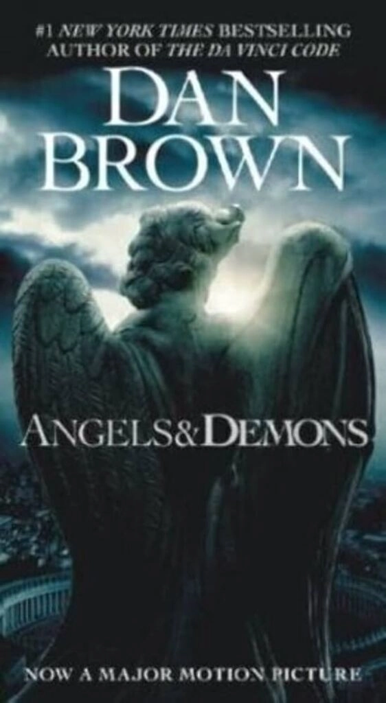 angel & demons (used,paper back,good condition)