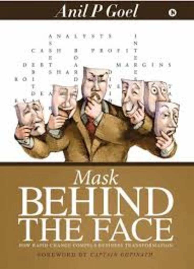mask behind the face (used,hard cover,good condition)