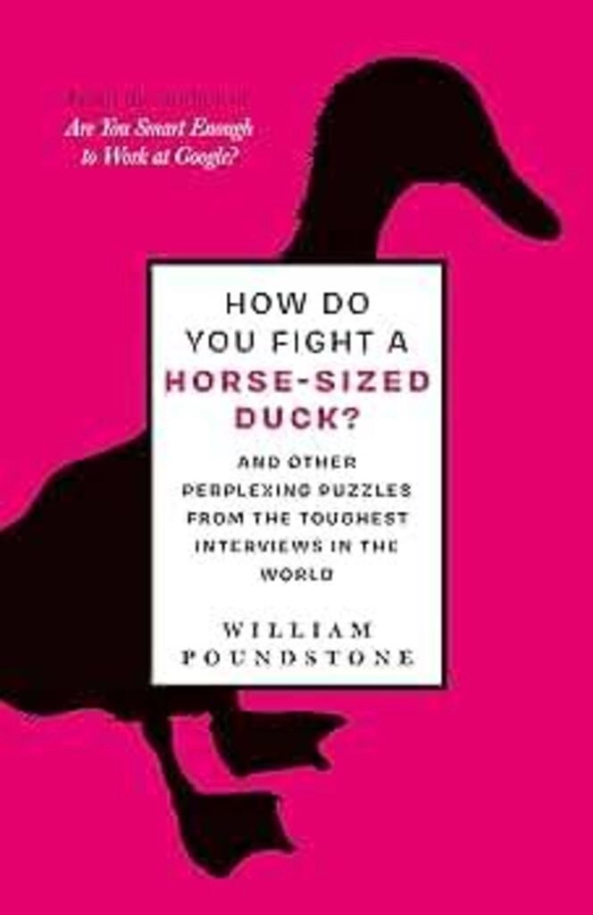 how do you fight a horse-sized duck? (used,paper back, good condition)