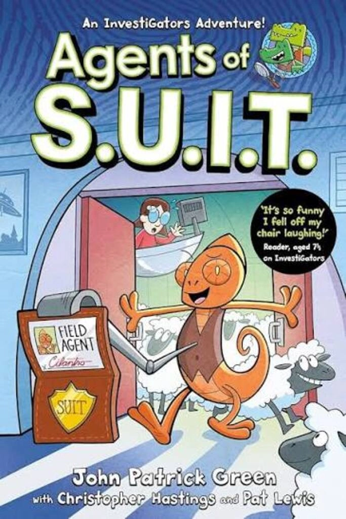 agents of s.u.i.t (used,paper back, good condition)