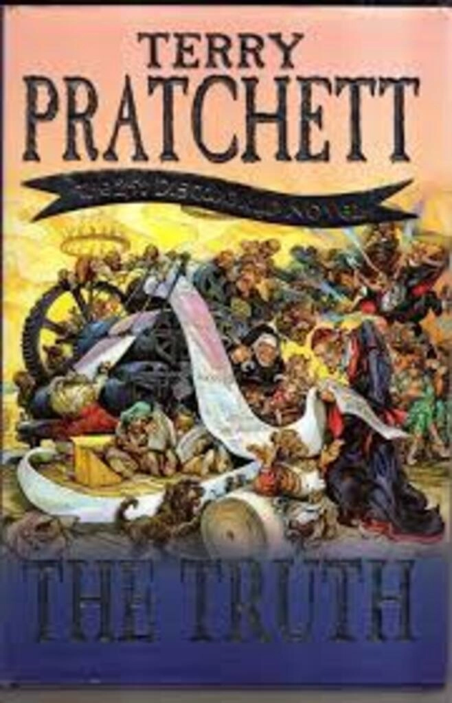 The truth (used,hard cover, good condition)