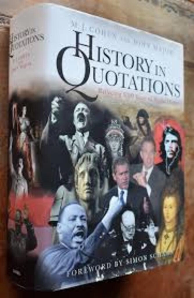history in quotations (used,hard cover,good condition)