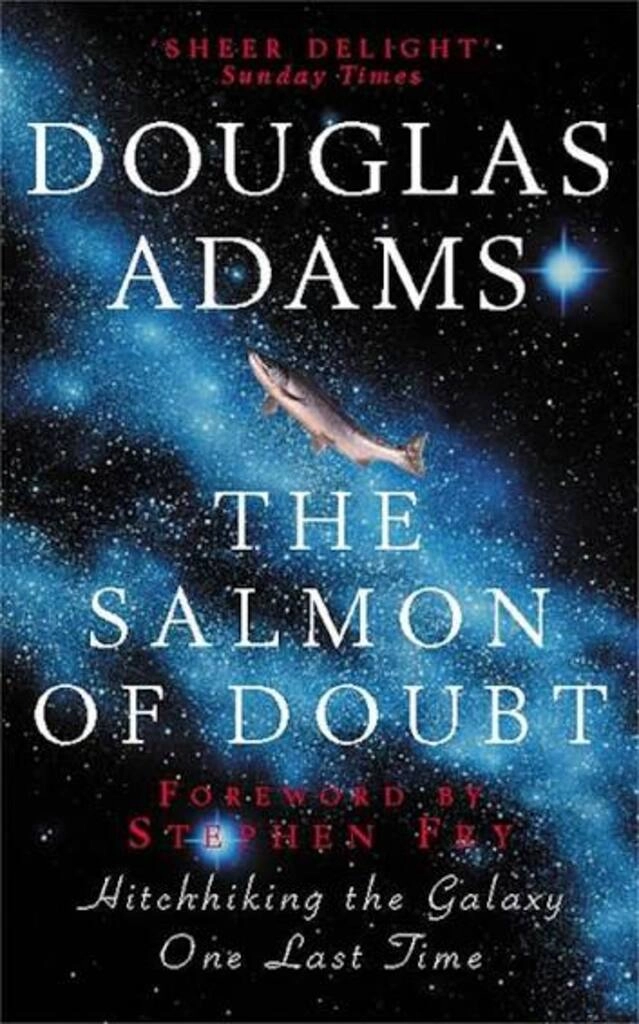 the salmon of doubt (used,paper back, good condition)