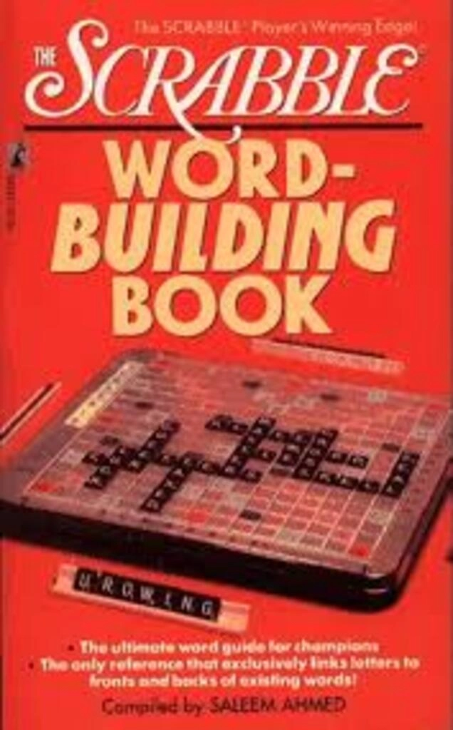 the scrabble word-building book (used,paper back, good condition)
