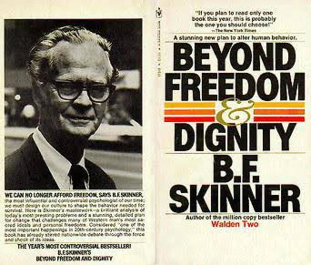 beyond freedom & dignity (used,paper back, good condition)