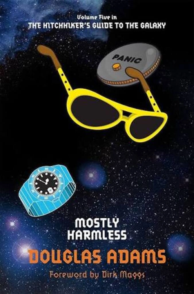 mostly harmless (used,paper back, good condition)