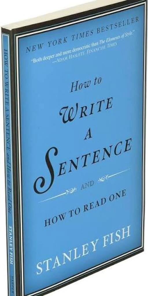 how to write a sentence and how to read one (used,paper back, good condition)