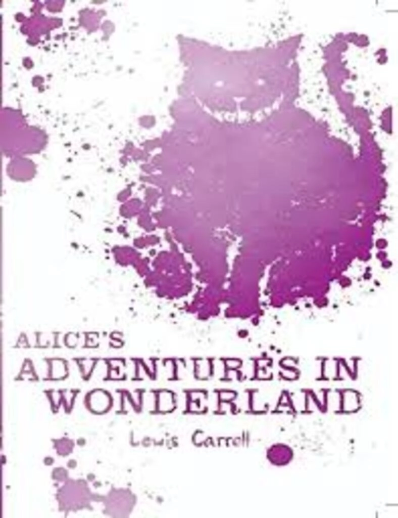 alice's adventures in wonderland (used,paper back, good condition)