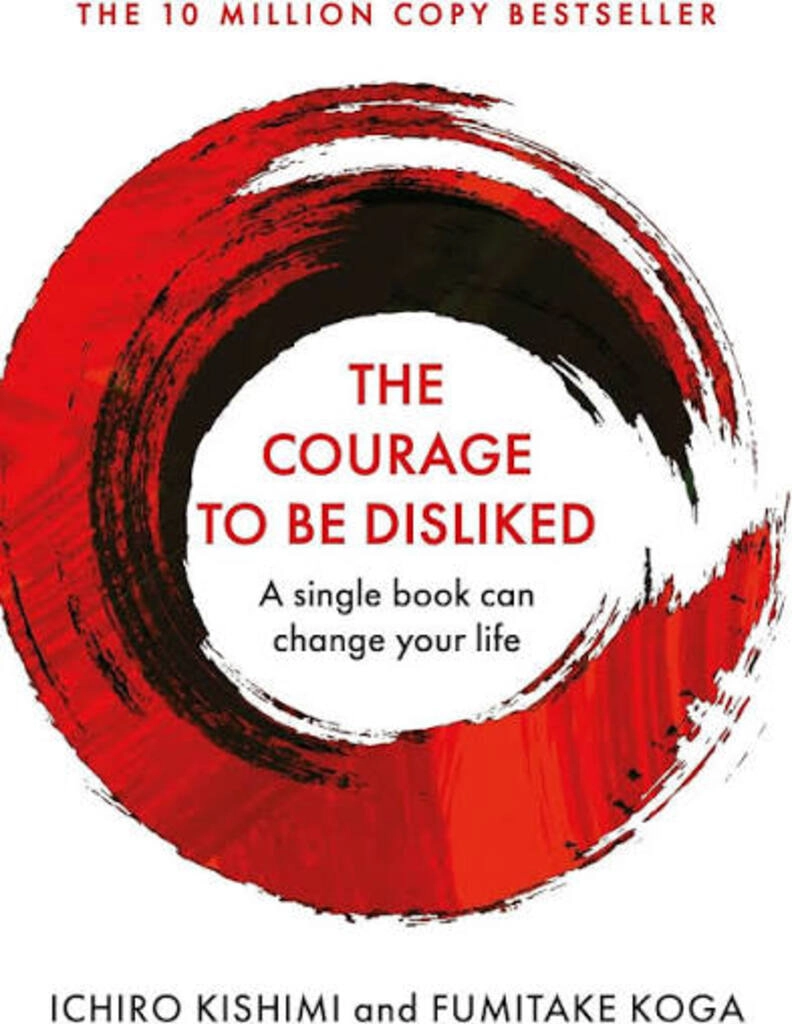 the courage to be disliked (used,hard cover,good condition)