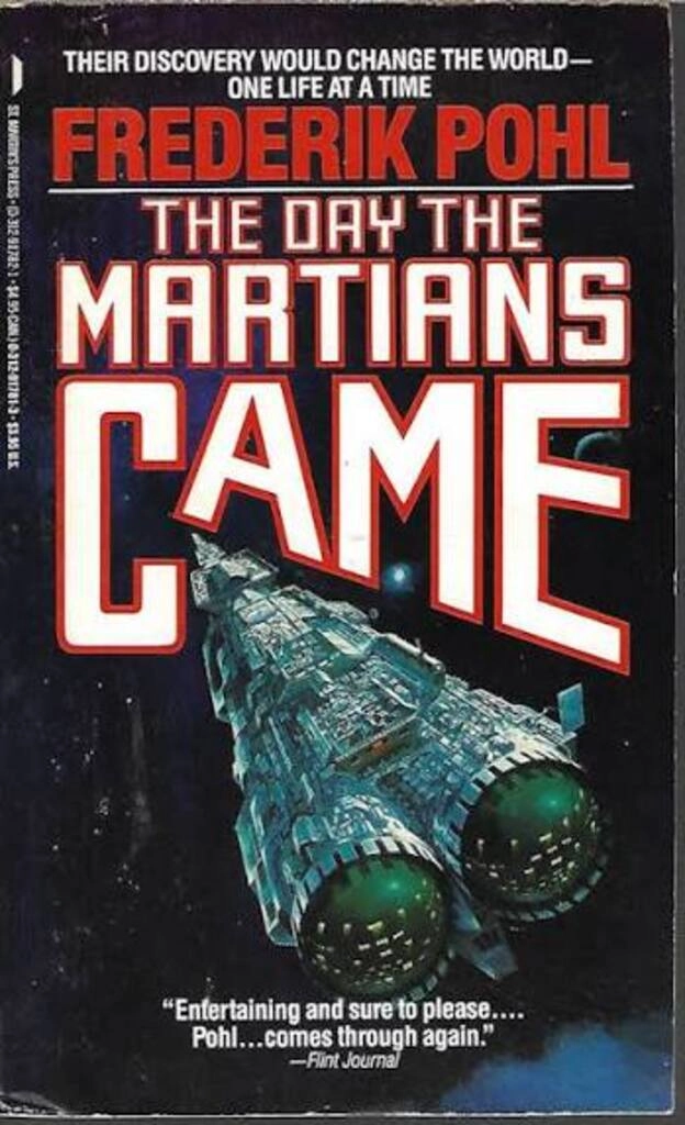 the day the martians came (used,paper back, good condition)