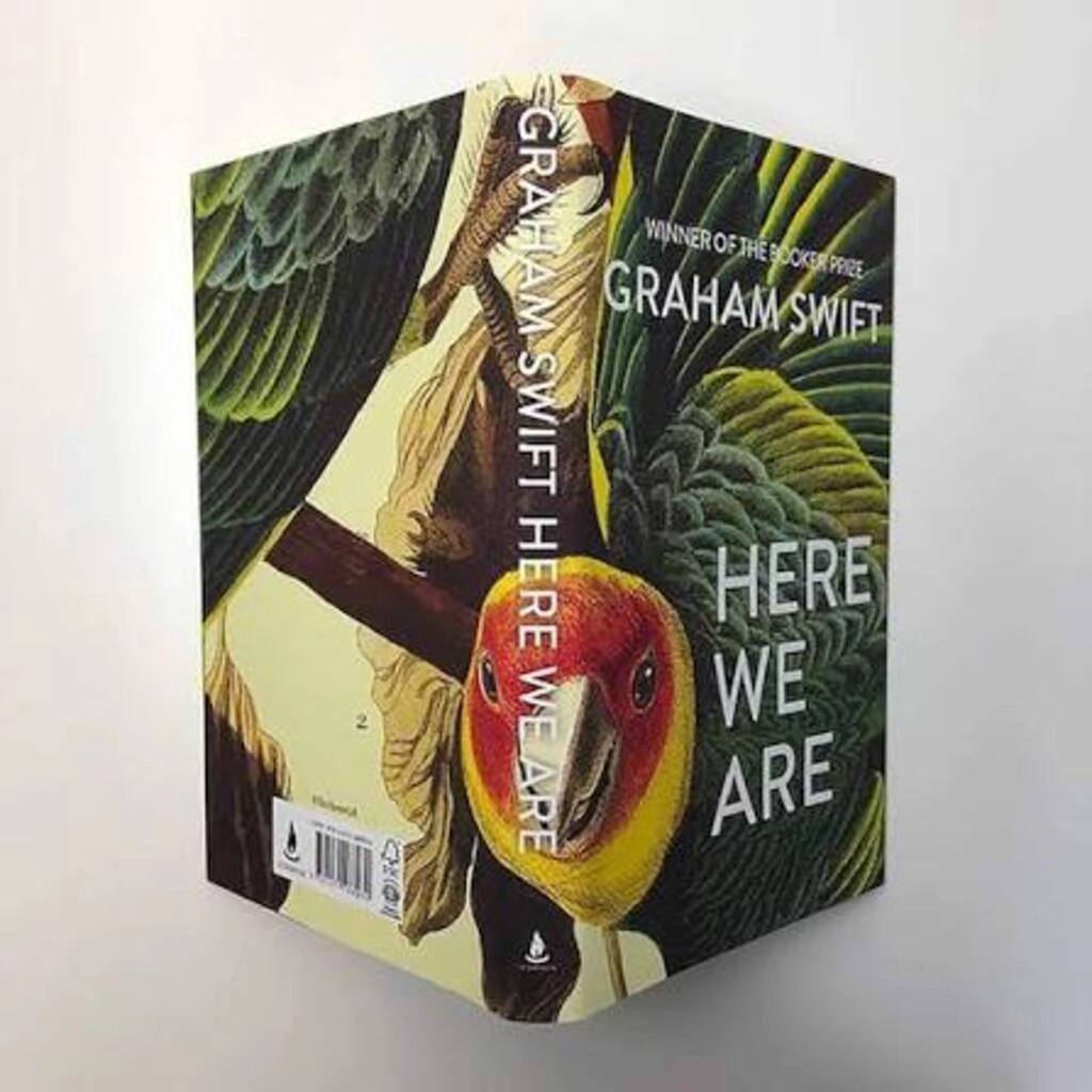 here we are (used,hard cover,good condition)