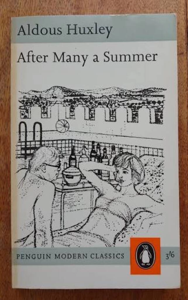 after many a summer (used,paper back,readable condition)