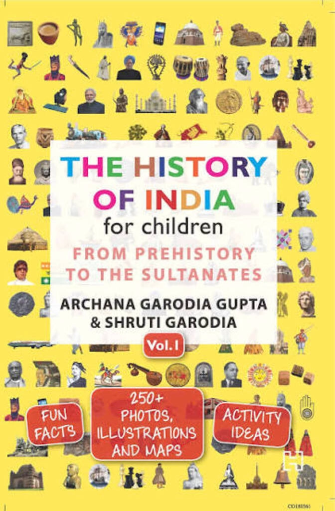 the history of india for children (used,paper back, good condition)