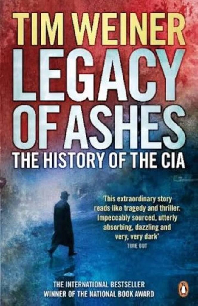 legacy of ashes (used,paper back, good condition)
