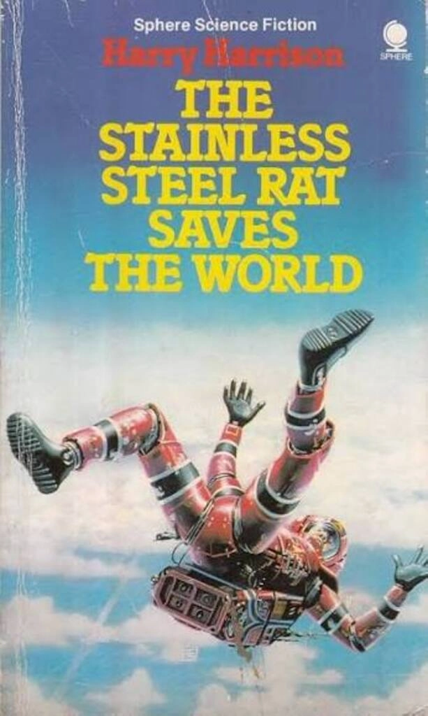 the stainless steel rat saves the world (used,paper back, good condition)