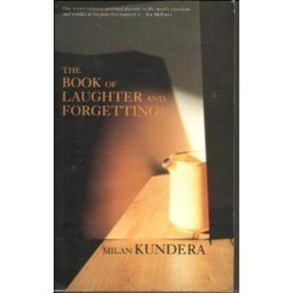 the book of laughter and forgetting (used,paper back, good condition)