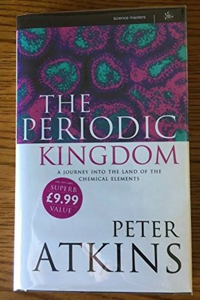 the periodic kingdom (used,hard cover,good condition)