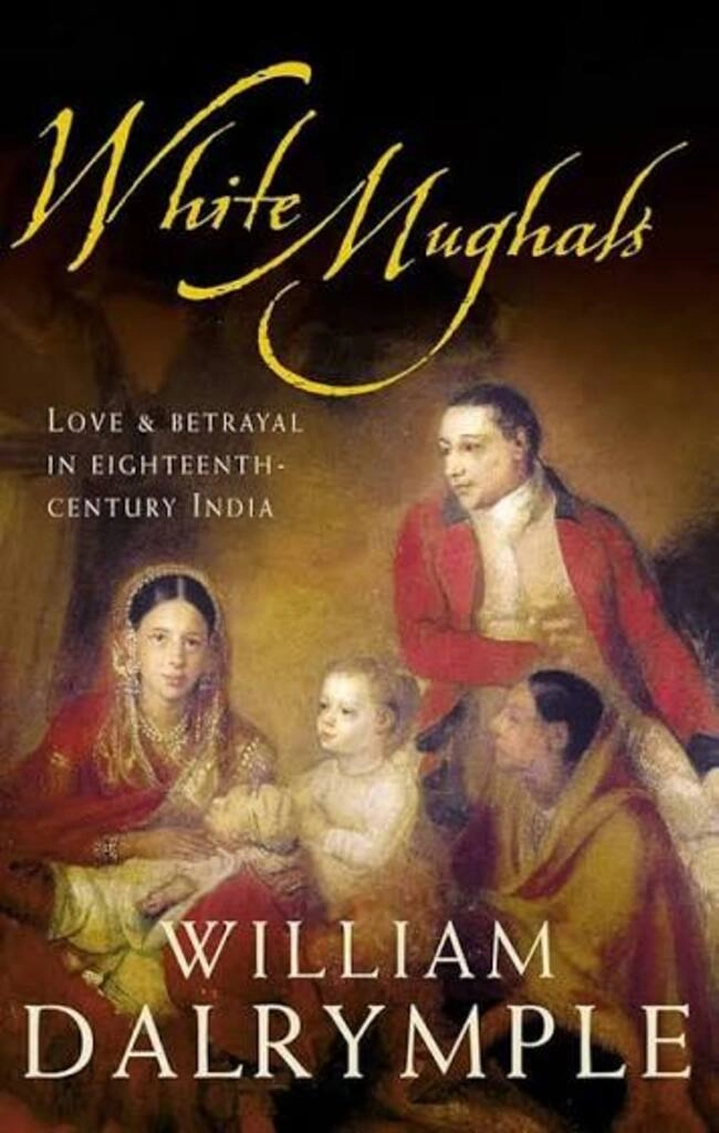 white mughals (used,hard cover,good condition)