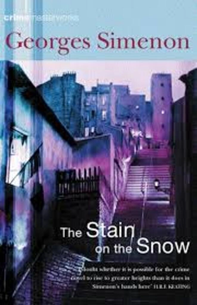 the stain on the snow (used,paper back, good condition)