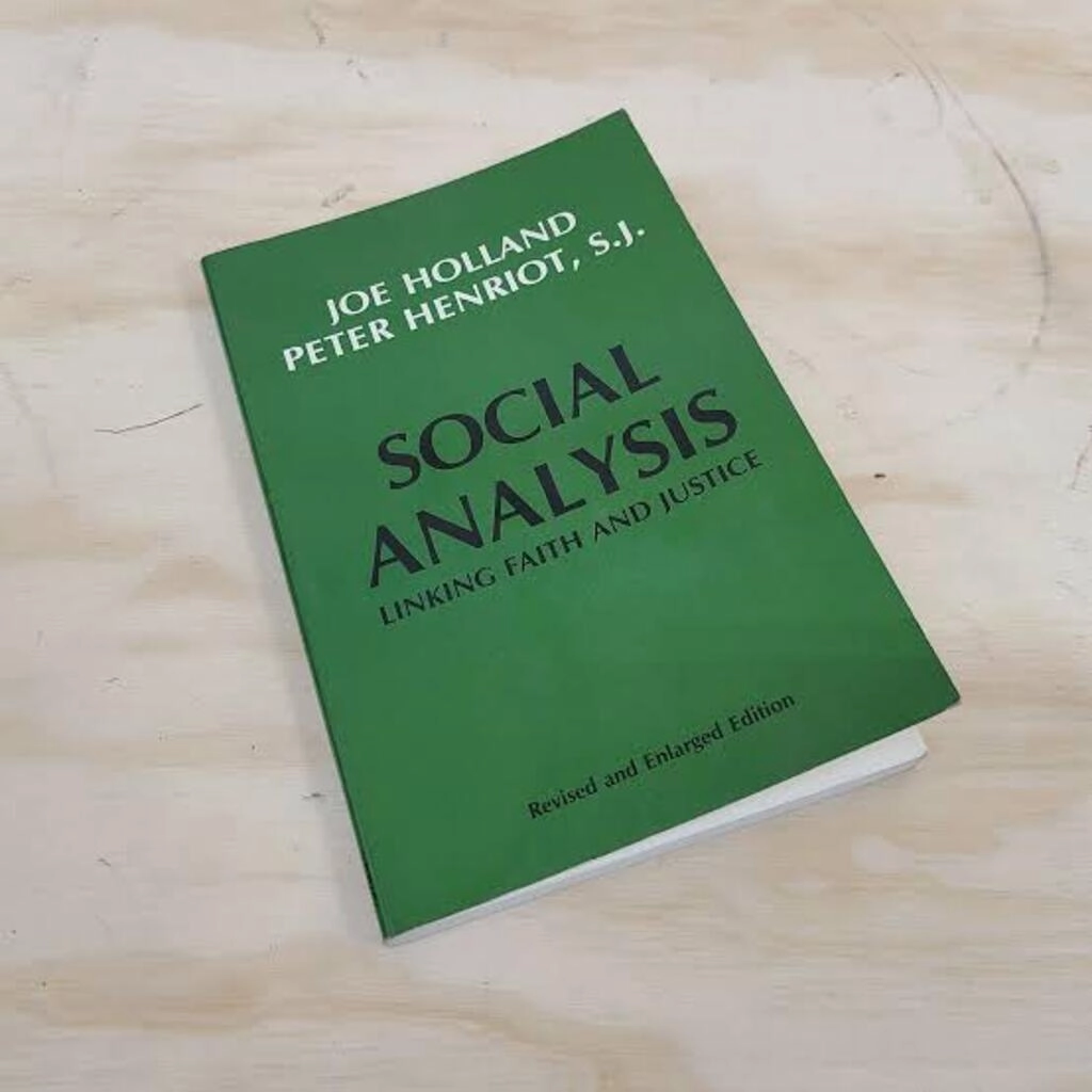 social analysis linking faith and justice (used,paper back, good condition)