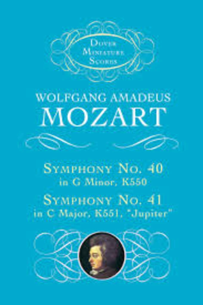 symphony no.40 in g minor,K550 (used,paper back, good condition)
