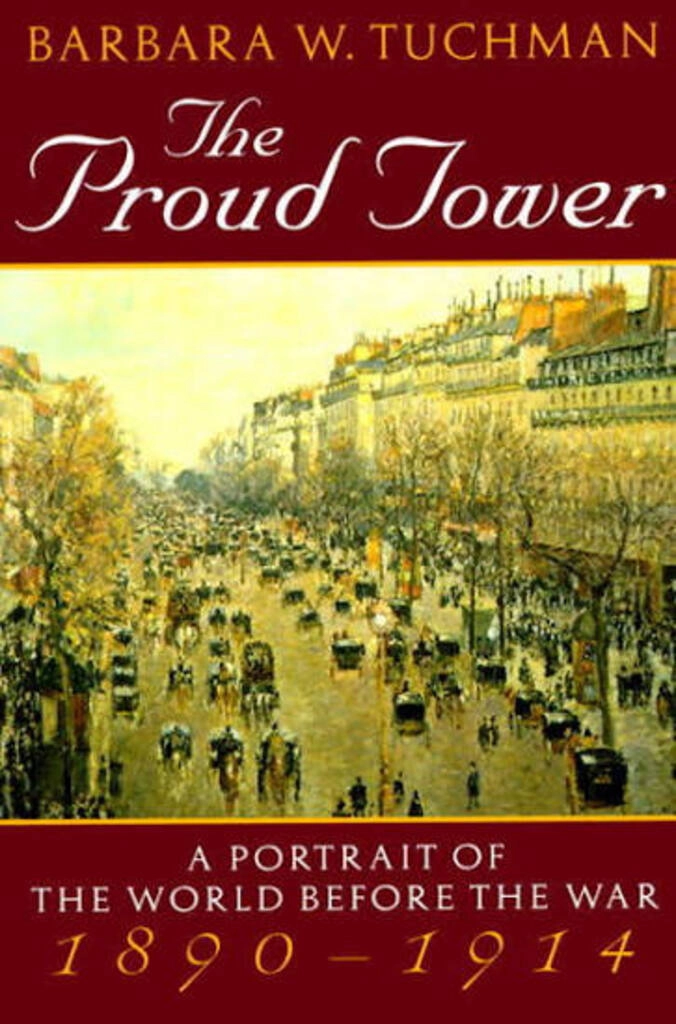 the proud tower (used,paper back, good condition)