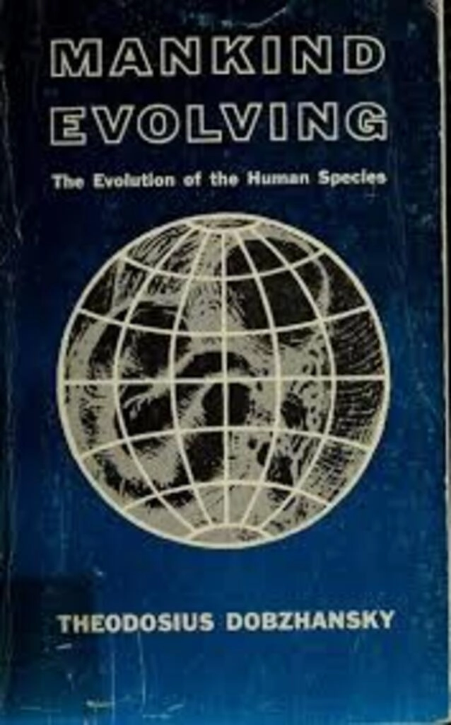 mankind evolving (used,paper back, good condition)