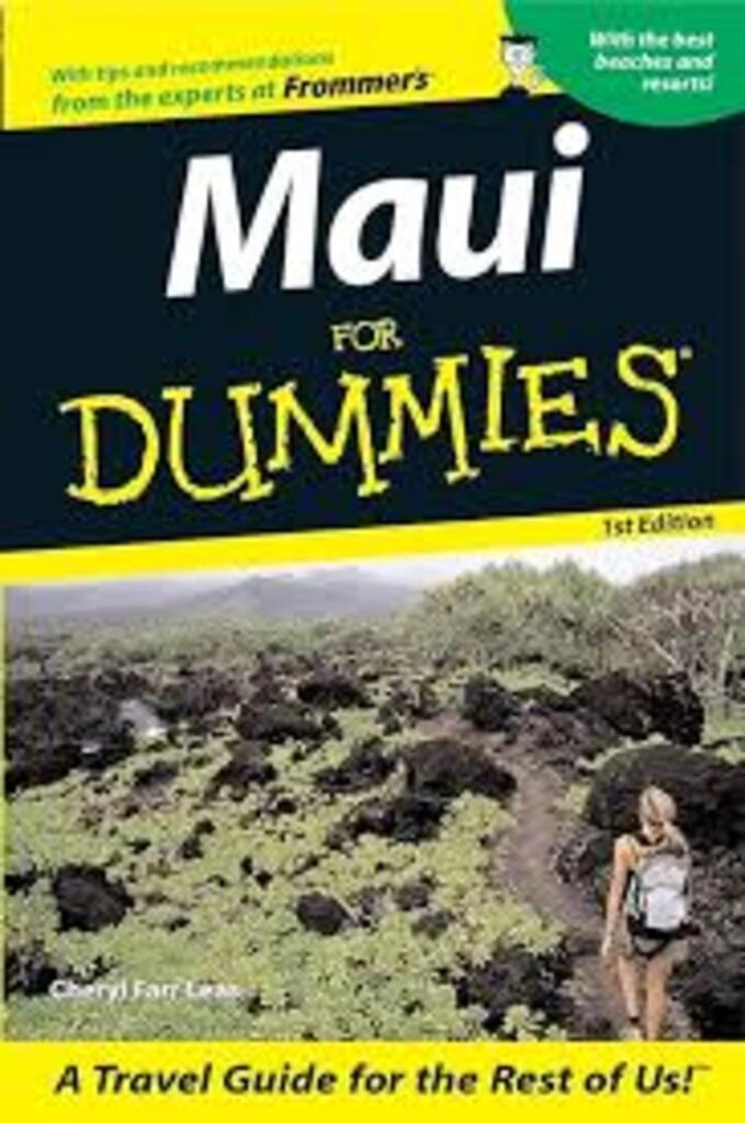 maui for dummies (used,paper back, good condition)