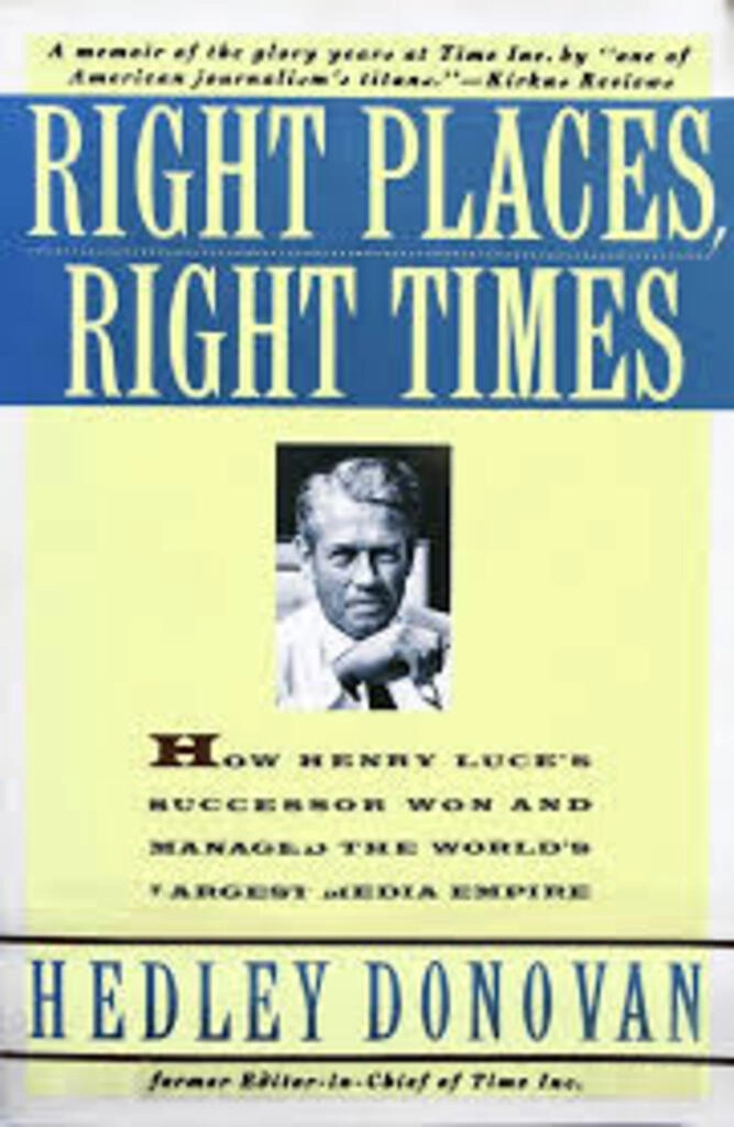 right places,right times (used,paper back, good condition)