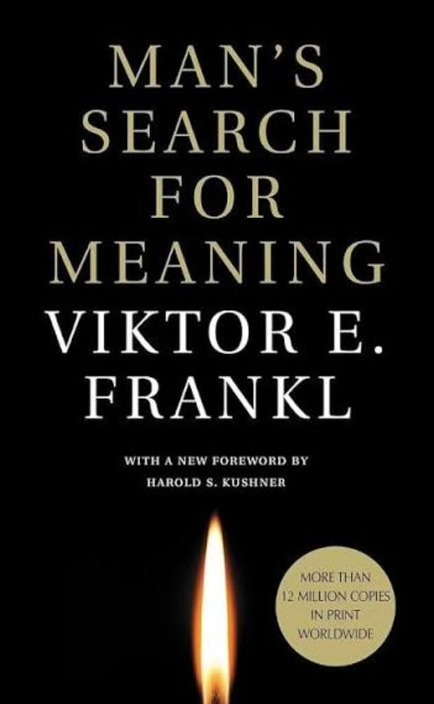 man's search for meaning (used,paper back, good condition)