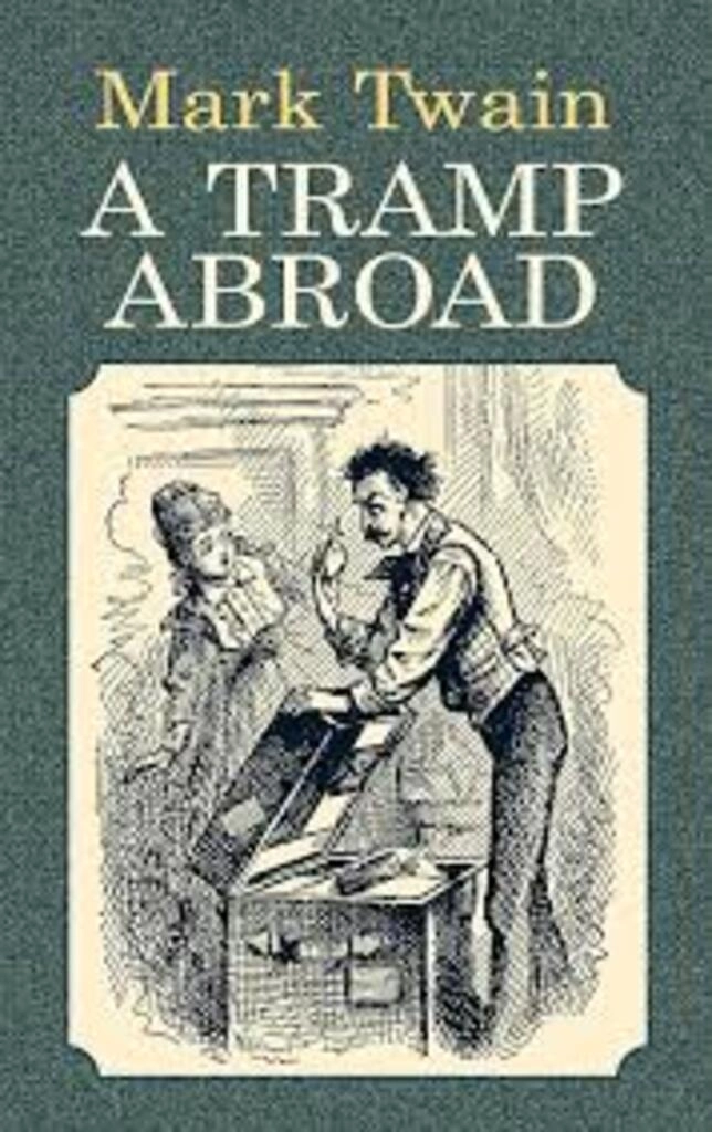 a tramp abroad (used,paper back, good condition)