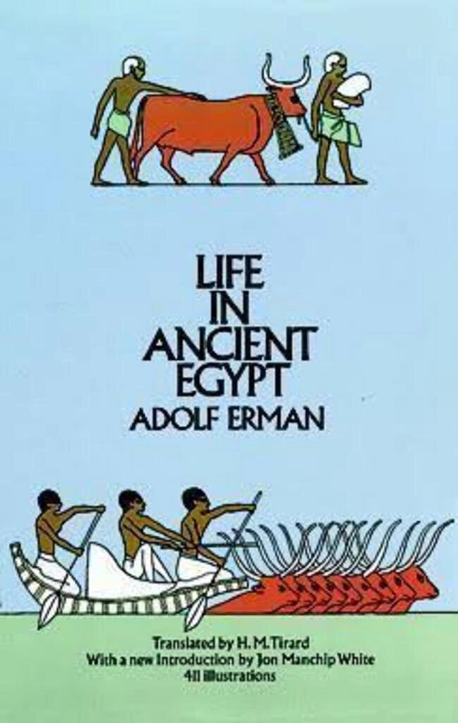 life in ancient egypt (used,paper back, good condition)