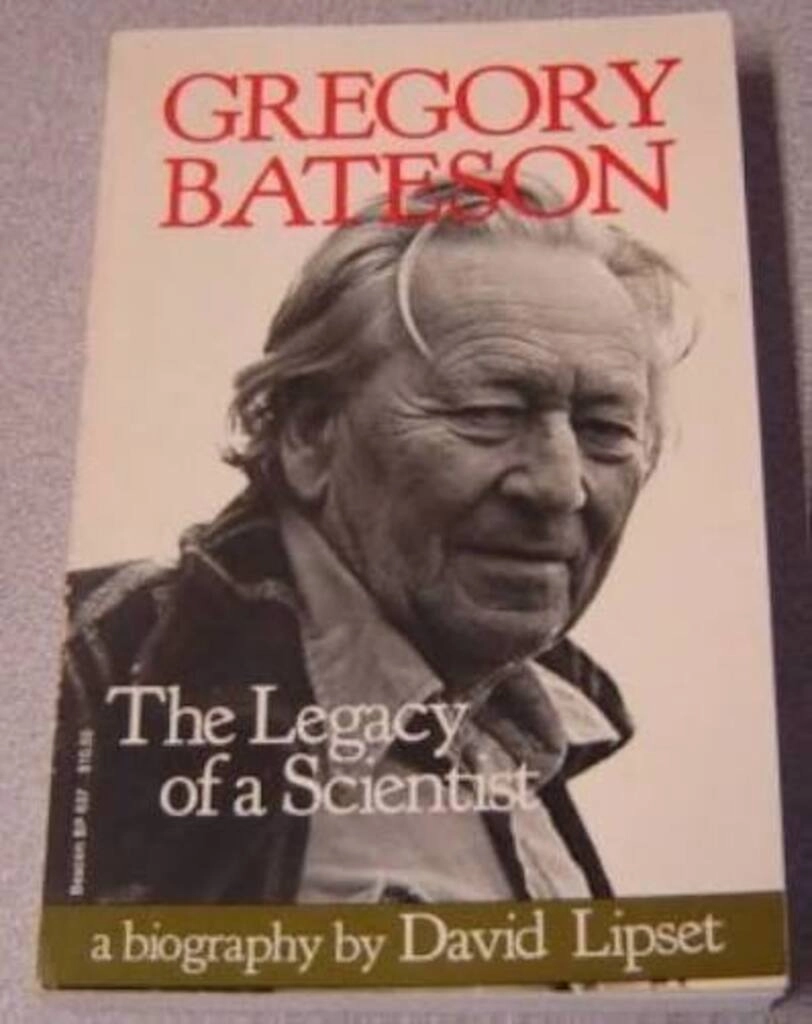 gregory bateson the legacy of a scientist (used,paper back, good condition)