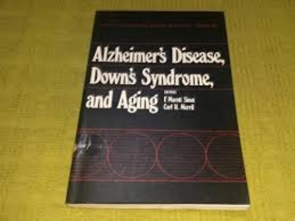 alzheimer's disease,down's syndrome,and aging (used,paper back, good condition)