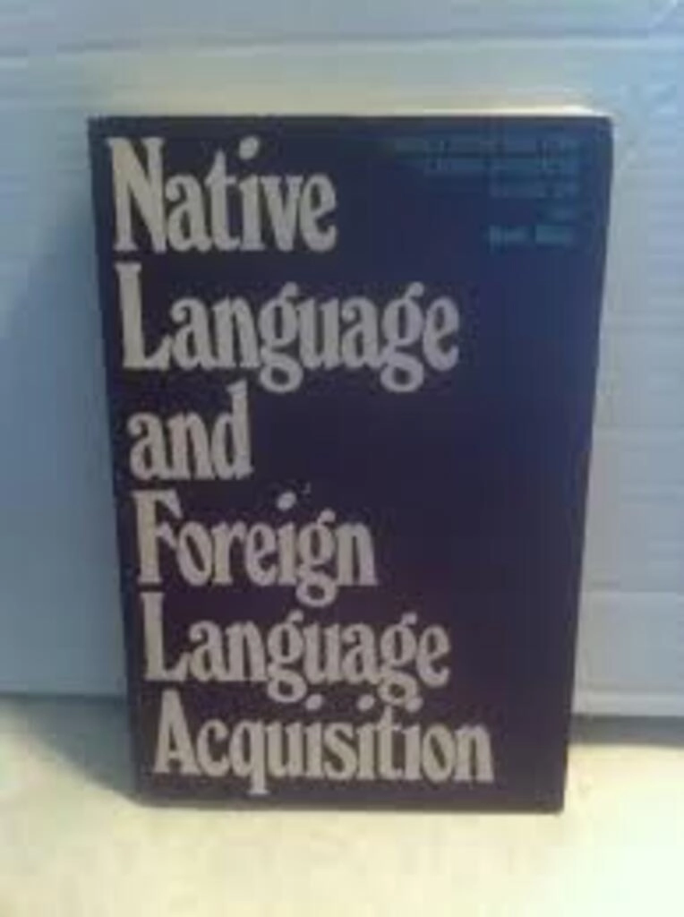 native language and foreign language acquisition (used,paper back, good condition)