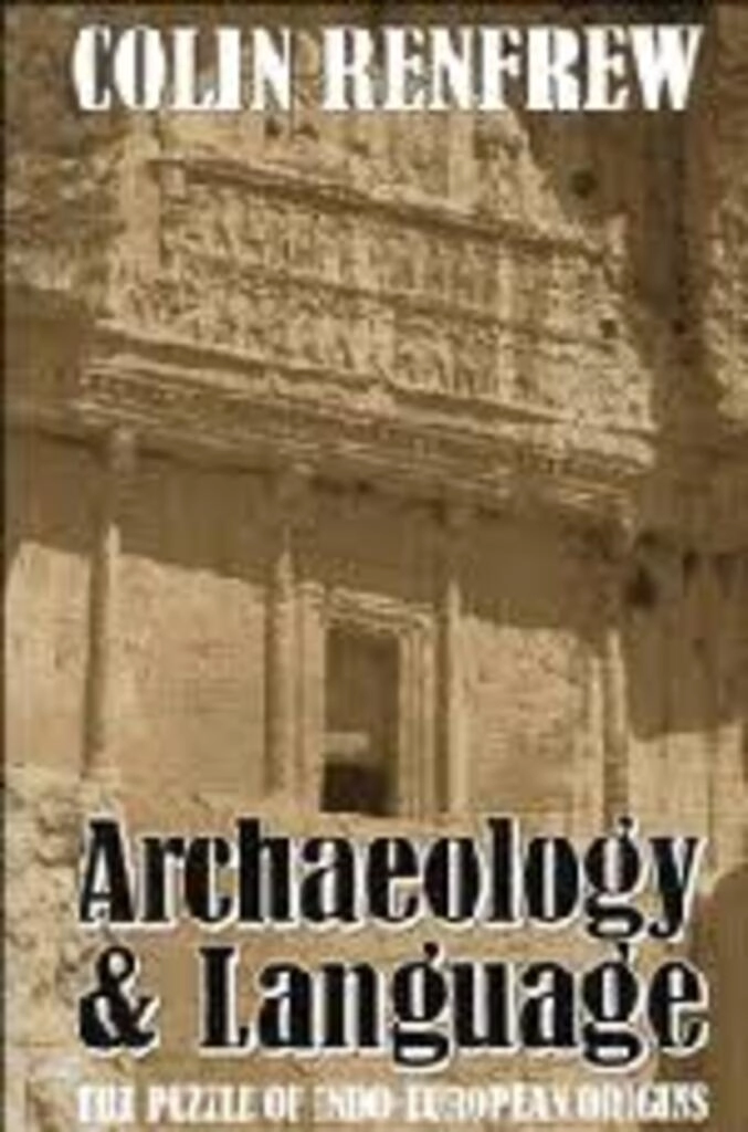archaeology & language (used,paper back, good condition)