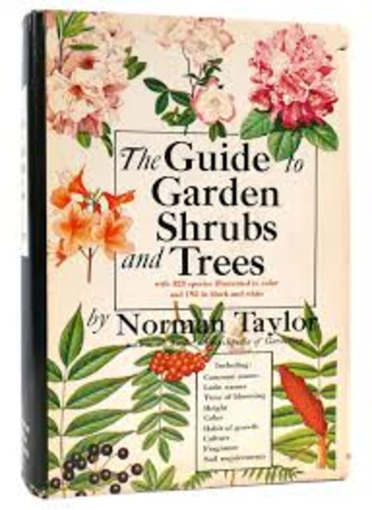 the guide to garden shrubs and trees (used,hard cover,good condition)