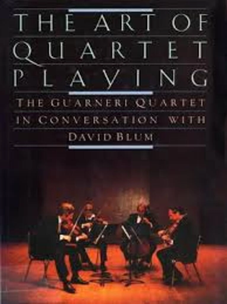 the art of quartet playing (used,hard cover,good condition)