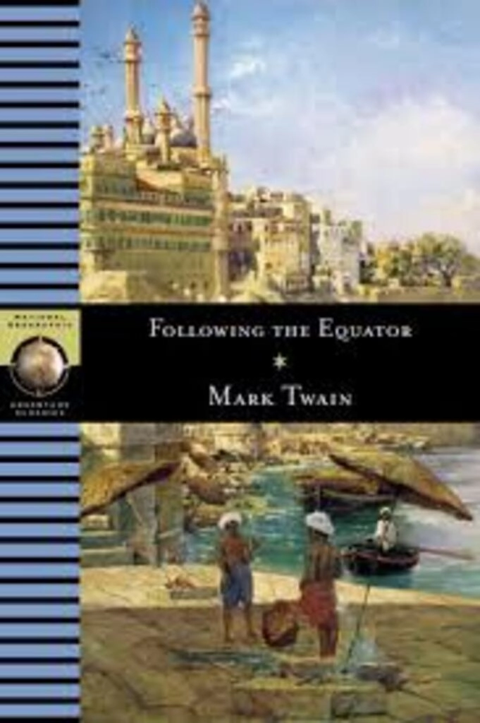 following the equator (used,paper back, good condition)