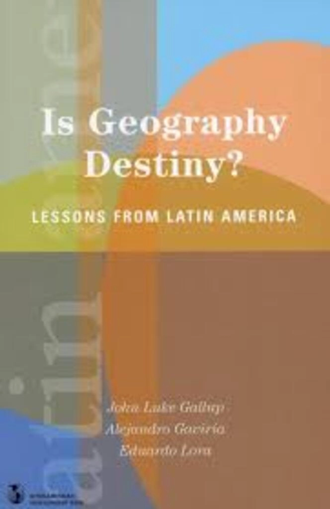 is geography destiny? (used,paper back, good condition)