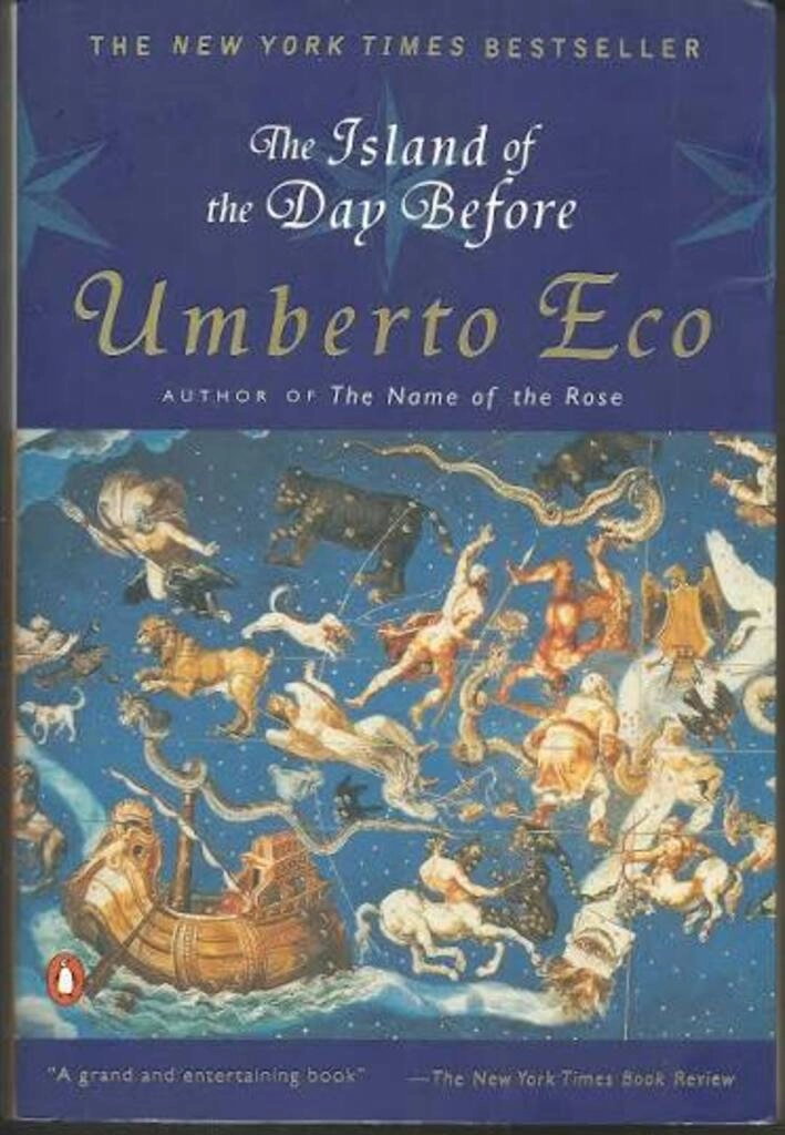 The island of the day before (used,paper back, good condition)