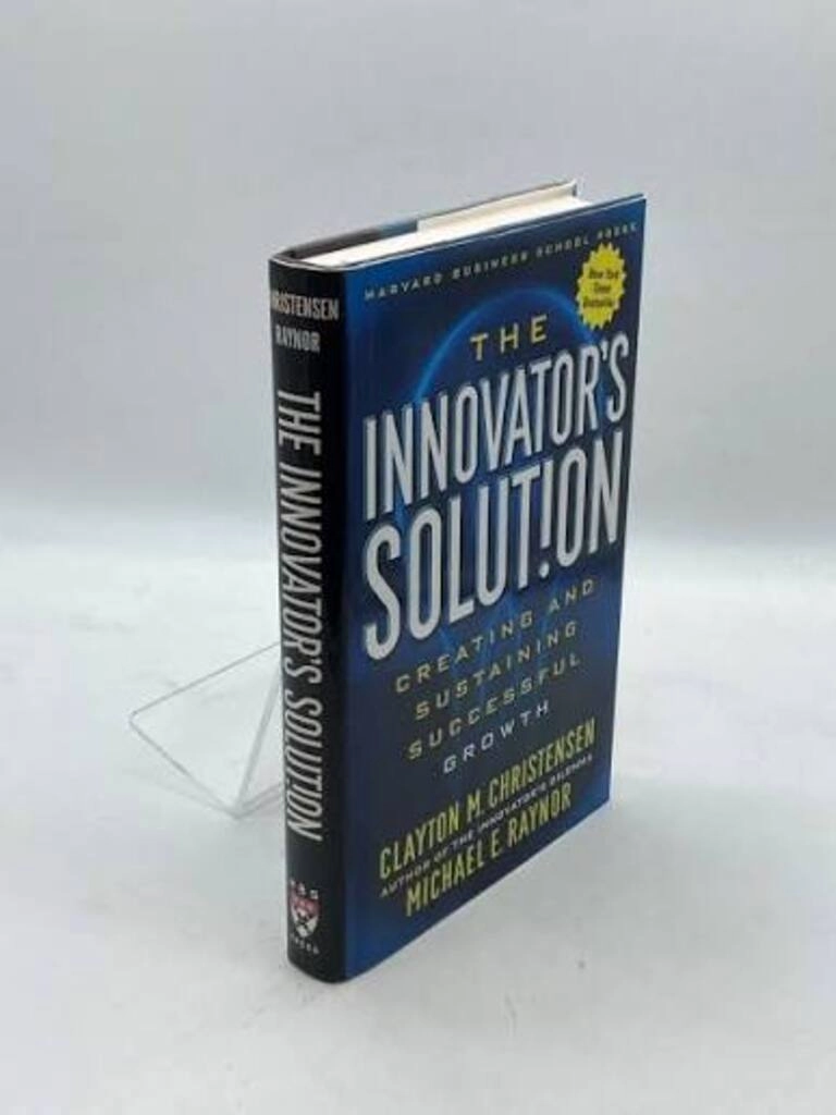 the innovator's solution (used,hard cover,good condition)
