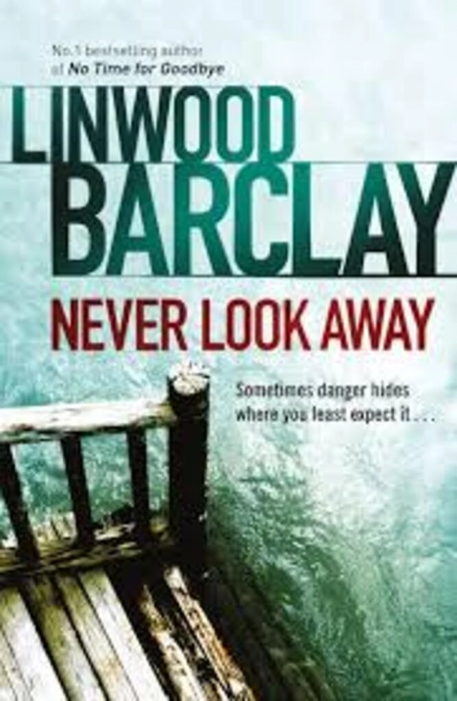 never look away (used,paper back, good condition)