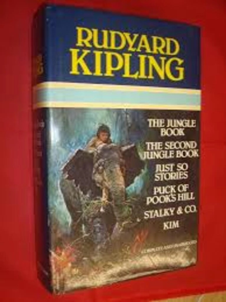 rudyard kipling the jungle book (used,hard cover,good condition)