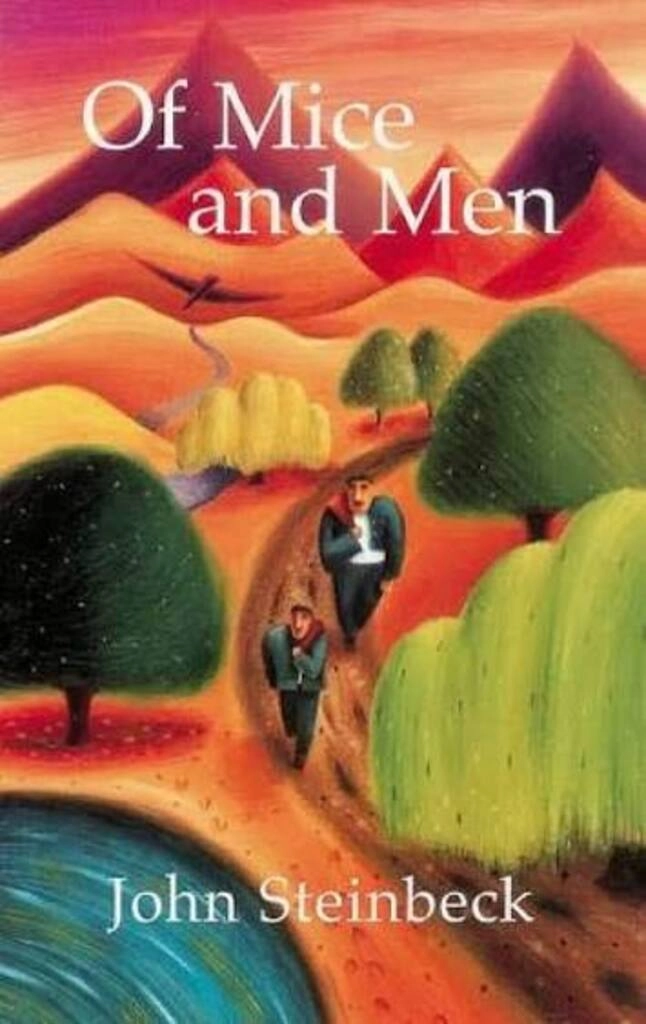 of mice and men (used,hard cover,good condition)