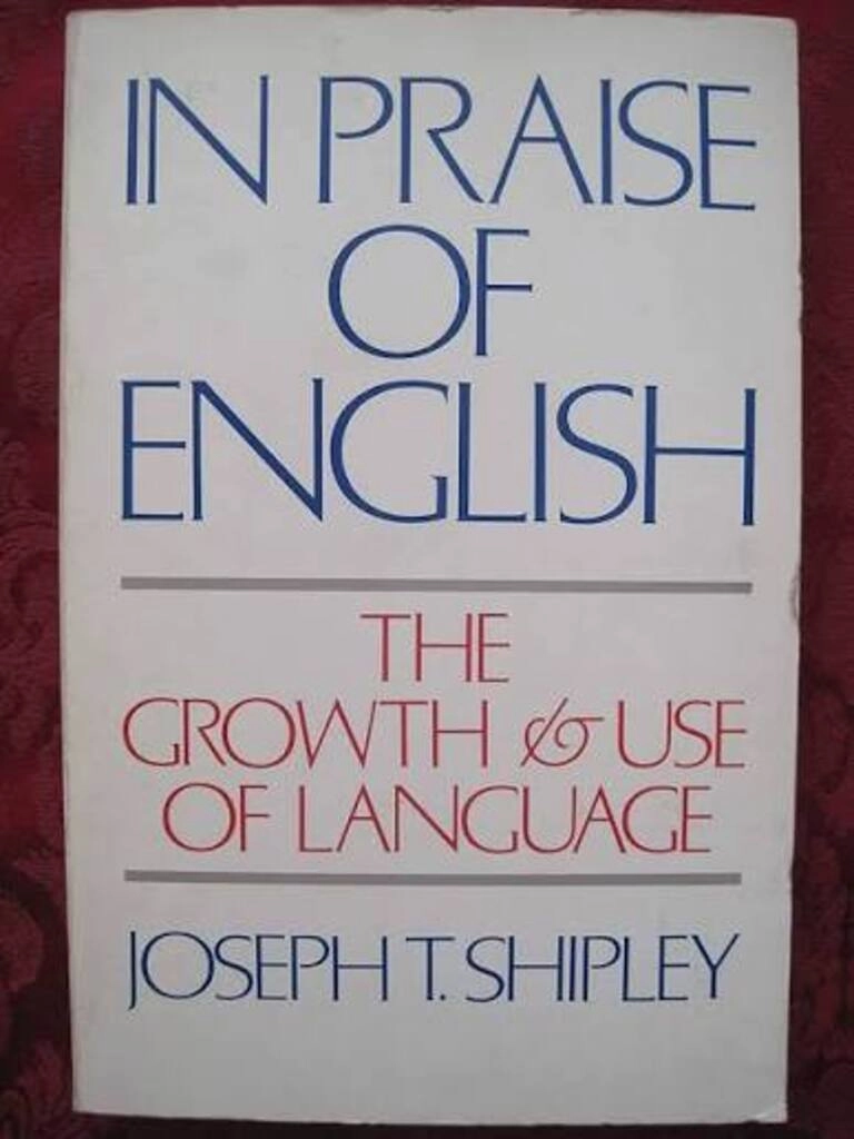 In praise of english (used,paper back, good condition)