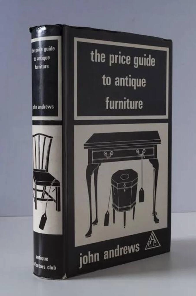 the price guide to antique furniture (used,hard cover,good condition)