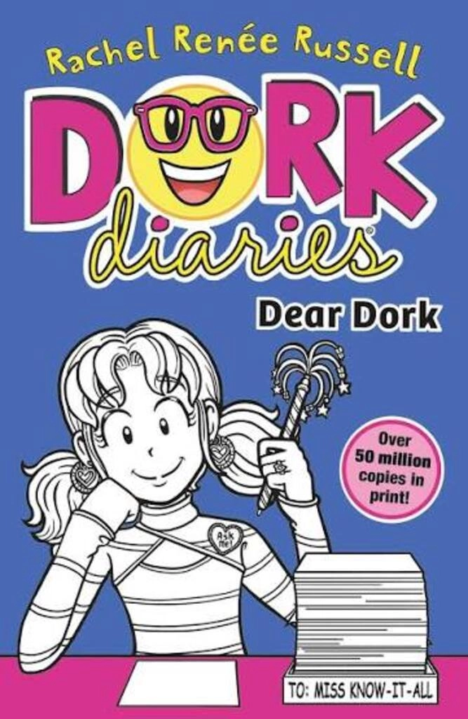 dork diaries dear dork (used,paper back, good condition)
