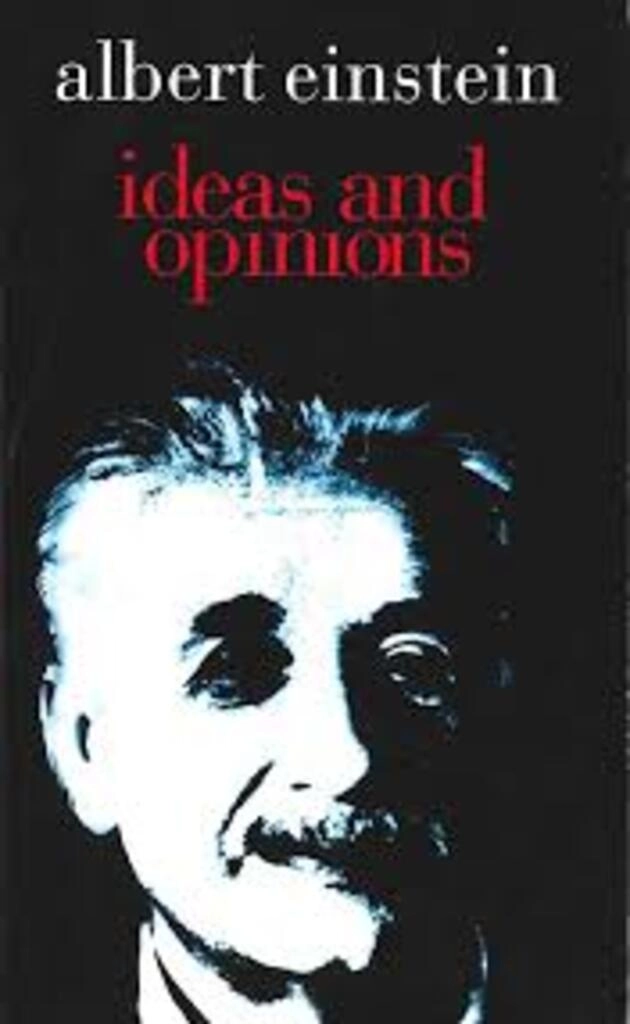 Ideas and opinions (used,paper back,good condition)